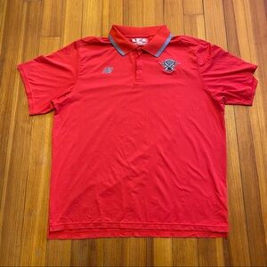 red boston cannons polo shirt